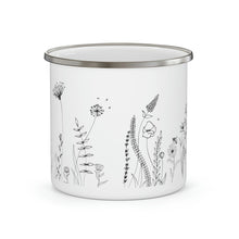 Load image into Gallery viewer, Wildflower Enamel Camping Mug