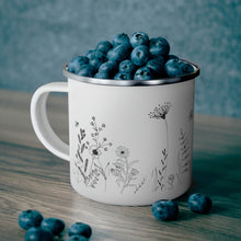 Load image into Gallery viewer, Wildflower Enamel Camping Mug