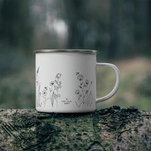 Load image into Gallery viewer, Wildflower Enamel Camping Mug